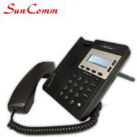 Sistema de Intercomunicación Telefónico SunComm SC-2007-PEG IP POE VoIP SIP con 2 Líneas para Habitaciones de Hotel, Intercomunicación Ethernet PoE, Voz HD