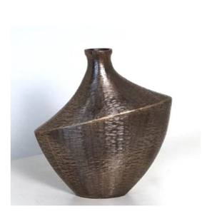 Lot de 2 mini vases marteau en métal faits à la main par Acube Industries-Bougeoirs et lanternes élégants pour la décoration intérieure - Product Image 3