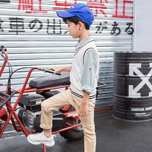 Uniforme scolaire personnalisé pour enfants Cardigan Bouton OEM Vente en gros Tricots Fournisseur direct d'usine Chaud Confortable Durable Laine d'hiver - Product Image 1