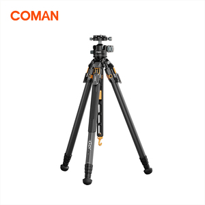 Trépied professionnel en fibre de carbone COMAN T1A40 à 4 sections, trépied à ouverture rapide avec rotule <span class=keywords><strong>pour</strong></span> appareil <span class=keywords><strong>photo</strong></span> - Product Image 1