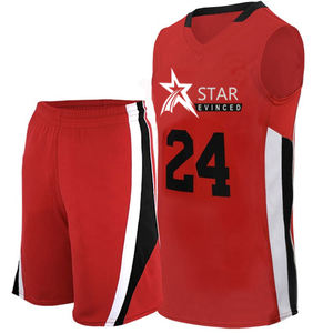 Uniformes de basket-ball respirants de haute qualité pour hommes, combinaisons de basket-ball taille plus à sublimation personnalisables - Product Image 2