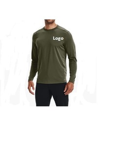 T-shirt à manches longues pour homme en gros, 100% polyester, importé, fermeture par enfila, lavage en machine, lots en stock, provenance du PAKISTAN - Product Image 2
