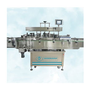 Meilleur prix haute performance efficace 120BPM vitesse carrée deux côtés automatique autocollant étiqueteuse de fabricant indien - Product Image 1