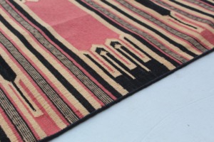 Traditional Style Geometric Pattern Hand Woven Cotton Carpet Rug Washable Home Use Quality Service Guaranteed Set of Rugs - Product Image 4