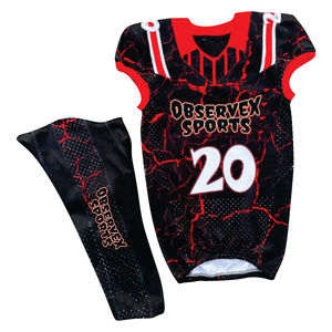 Venta al por mayor de camisetas de fútbol americano, pantalones de sublimación personalizados, camisetas de fútbol Americano para la escuela, la universidad y el Club Deportivo - Product Image 2