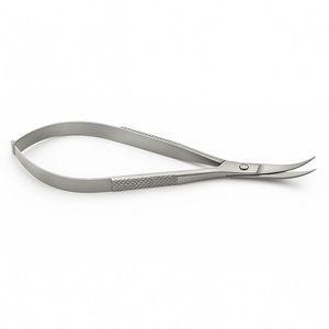 Castroviejo phẫu thuật mắt Micro kéo cong sắc nét lưỡi kết cấu mùa xuân xử lý thép không gỉ mắt hoạt động - Product Image 2