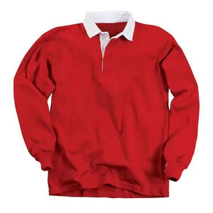 Customized Summer 100% Polyester Mesh Hollow Design Rugby Jersey New Design Quick Dry Rugby Jersey for Adults - Product Image 6