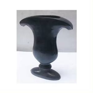 Pot de fleur couleur argent et or design de luxe bon prix ensemble de 3 vases à fleurs ornement décoratif de jardin de super qualité - Product Image 6