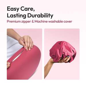 Almohada de Abrazo Frío |   Espuma viscoelástica ultra suave y transpirable de material de terciopelo |   Forma Rectangular Lavable |   Soporte para Dormir para Adultos - Product Image 2