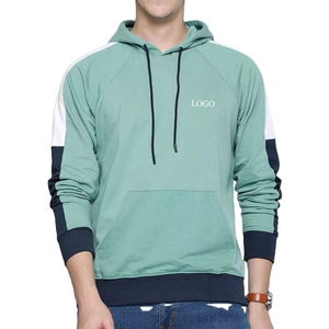 เสื้อมีฮู้ดแบบสวมหัวมีฮู้ดระบายอากาศได้ดีเสื้อผ้าผู้ชายแบบเรียบง่ายใส่สบาย - Product Image 1