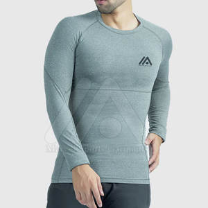 Meilleures ventes Chemises de compression pour hommes Respirant Rash Guard à bas prix en stock à vendre - Product Image 1