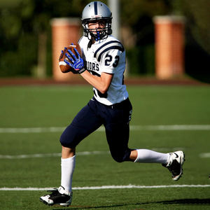 Gants de récepteur de gardien de but de football en Silicone collant gants de football de récepteur de joueur de capture américain de jeunesse avec Logo personnalisé - Product Image 3