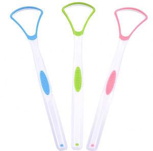 Nettoyant de langue en silicone coloré, grattoir réutilisable pour les soins bucco-dentaires, grattoir de langue pour les dents, multifonctionnel - Product Image 4