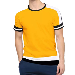 Camiseta Formal de Talla Grande para Hombre con Diseño Personalizado, Camiseta Transpirable de Secado Rápido, Tela Estilo Hip Hop, Camisetas Solid Ringer para Hombre - Product Image 1