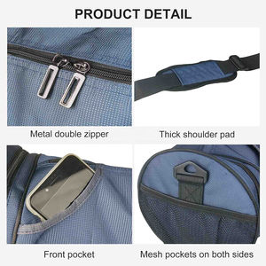 Sacs de sport en maille pour hommes et femmes, sacs de voyage de haute qualité, sacs de sport et de gym, sacs de rangement pour le yoga - Product Image 4