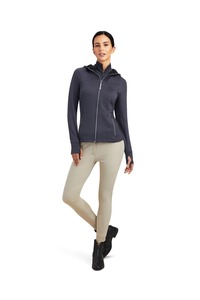 Pulls d'équitation pour femmes premium coupe ajustée respirant style équestre tissu doux durable confort renforcé conçu pour le cavalier - Product Image 3