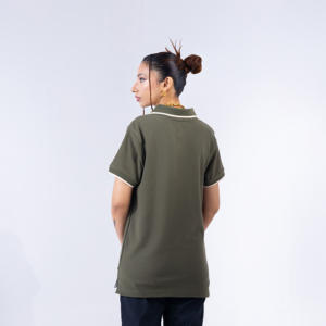 เสื้อโปโลสำหรับทั้งชายและหญิงเสื้อยืดโปโลสำหรับพิมพ์ลายเสื้อยืดน้ำหนักมากโลโก้ออกแบบได้ตามที่ต้องการเสื้อยืดผ้าฝ้าย100% - Product Image 6