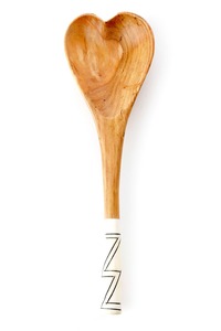 Cuillère en résine de bois artisanale, outil de cuisine moderne - Product Image 2