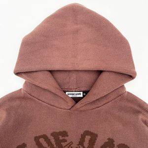 Sweat à capuche surdimensionné d'hiver pour hommes 100% sweat-shirts imprimés en coton de haute qualité avec logo personnalisé - Product Image 3
