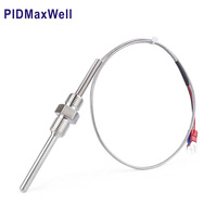 Thermocouple de type K de haute qualité 0~800 avec double filetage 1/4" personnalisable OEM/ODM en matériau plastique