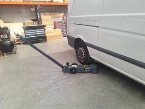 PRENSA HIDRÁULICA HX-376 para Reparación de Camiones, Gato Neumático de Alta Resistencia, Construcción de Aleación, Capacidad >50T, Gato para Coche de Garaje, Francia - Product Image 3