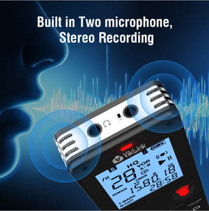 Grabadora de Audio HD inteligente, pantalla de visualización <span class=keywords><strong>MP3</strong></span>/WAV, compatible con cancelación de ruido AI para reuniones, trabajo de oficina, grabadora de voz Digital - Product Image 4