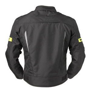 Veste de moto de course automobile, veste courte coupe-vent pour motard avec options de doublure chaude amovible, veste de protection pour la conduite - Product Image 2
