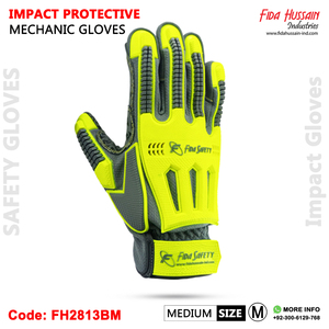 Gants de mécanicien de protection contre les chocs en gros pour un usage quotidien Mechanikerhandschuhe avec une protection maximale renforcer la sécurité pour la main - Product Image 3