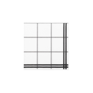 Tovaglioli Neri 40x40cm con Stampa Lyon, Morbidi e Asciutti, B2B - Product Image 1