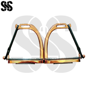 Estribos de Seguridad SHER SONS SPORTS Antideslizantes de Aluminio Ligero de la Mejor Calidad para Montar a Caballo, Uso Ecuestre, Tamaños Personalizables - Product Image 2