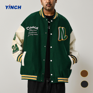 Chaqueta Universitaria de Béisbol para Hombre, Chaqueta Personalizada de Invierno Estilo Vintage con Capucha y Letras de Donald Duck para Hombre - Product Image 5