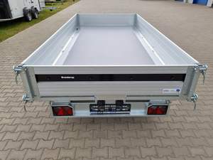 Remolque basculante de granja roja de alta calidad con componentes de eje de engranaje de capacidad de 10 toneladas para uso agrícola - Product Image 6