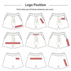 Short de course d'été 100% coton personnalisé pour hommes coupe ample pour un port confortable short en gros pour homme - Product Image 3