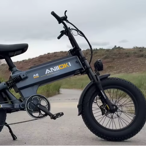 Bicicleta Eléctrica Original A9 Pro Max Bike-E 60V 70Ah 5600W con Motor Dual, Neumáticos Anchos, Alcance de 200 Millas, 7 Velocidades - Product Image 4