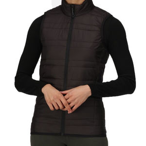 Gilet matelassé personnalisé pour femme avec poches intérieures, veste sans manches légère et chaude pour l'hiver, col montant, veste gonflée - Product Image 4