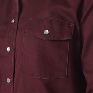 Camisas DE TRABAJO DE uniforme de manga larga para mujer con bordado de impresión de logotipo personalizado para Proveedor de Ropa de negocios de oficina - Product Image 2