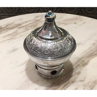 Plat de service exclusif en acier inoxydable de 9 L, écologique, pour hôtels et restaurants, chauffe-plat Ramadan