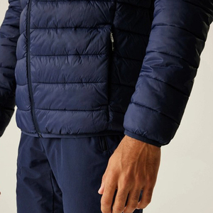 Veste d'hiver de haute qualité pour hommes, en gros, avec logo personnalisé, légère et imperméable, en duvet pour hommes pour l'extérieur - Product Image 4