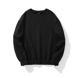 Sweat-shirts d'hiver 100% coton de haute qualité pour hommes sur mesure Pull-Over Crew Neck Solid Design Print Pattern Hoodies Sweatshirts - Product Image 2