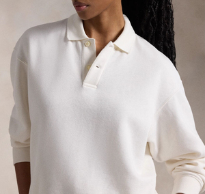 Polo à manches longues chic pour femmes de qualité supérieure sweat à capuche nouvelle mode LOGO haut avec fonction de taille supérieure pour l'hiver - Product Image 4