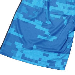 Shorts de basket-ball athlétiques pour hommes en toile, respirants, à devant uni, personnalisables, faible MOQ, vente en gros, fournisseur - Product Image 4