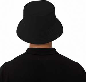 Chapeau seau unisexe en sergé de coton personnalisé de haute qualité avec logo brodé prêt pour la plage printemps/été - Product Image 6