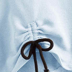 Sudadera Corta con Capucha para Mujer, Resistente al Viento, 100% Algodón, con Logotipo Frontal, Estilo Urbano - Product Image 2