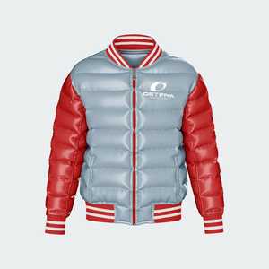 Veste matelassée de qualité supérieure pour homme, chaude et confortable pour l'hiver, en tissu canvas, disponible en différentes couleurs et tailles - Product Image 2