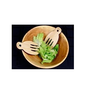 Cuillère à main en bois, meilleur style, articles de cuisine et de maison les plus vendus, ensemble de service en bois pour mélanger la salade, vente chaude, articles les plus vendus - Product Image 5