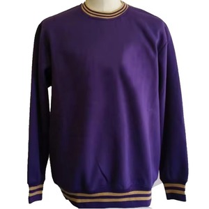 Sudaderas con capucha personalizadas de alta calidad al por mayor de la Universidad invierno patrón sólido polar de gran tamaño hombro caído Vintage 3D - Product Image 2