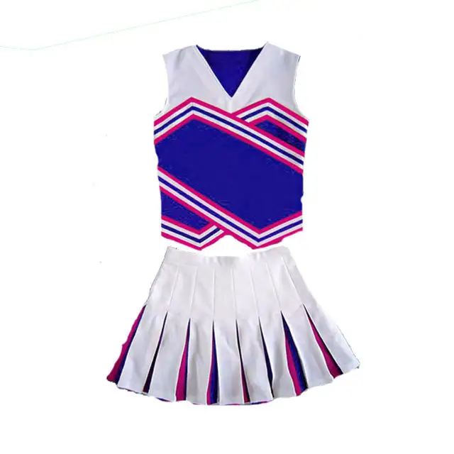 Custom Wholesale Hot Sexy School All Star Danc Strass Meisjes Jeugd Voor Kinderen Blanco Cheer Uniformen Cheerleading Kostuum Outfits