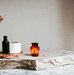 โกศอย่างสงบภายในสำหรับขี้เถ้ามนุษย์ผู้ใหญ่ผู้ชายโกศสำหรับใส่ของเผาศพอุปกรณ์ฝังศพชายและหญิงกำหนดขนาดเอง - Product Image 6