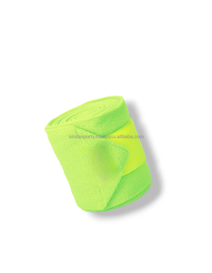 Meilleurs pansements de cheval en tissu polaire blanc durables et équestres produits de sport en gros pour les bandages d'équitation - Product Image 5