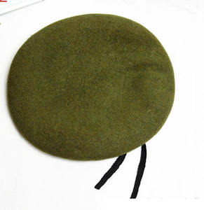 Chapeaux en laine européens et américains de conception imprimée de broderie de logo personnalisé d'OEM le même style que les forces spéciales bérets en pure laine - Product Image 3